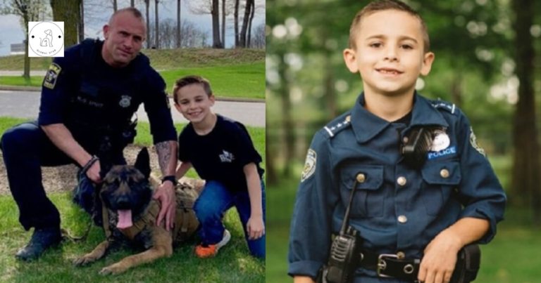 Read more about the article A 9-year-old raises almost $80,000 to buy bulletproof vests for police dogs.